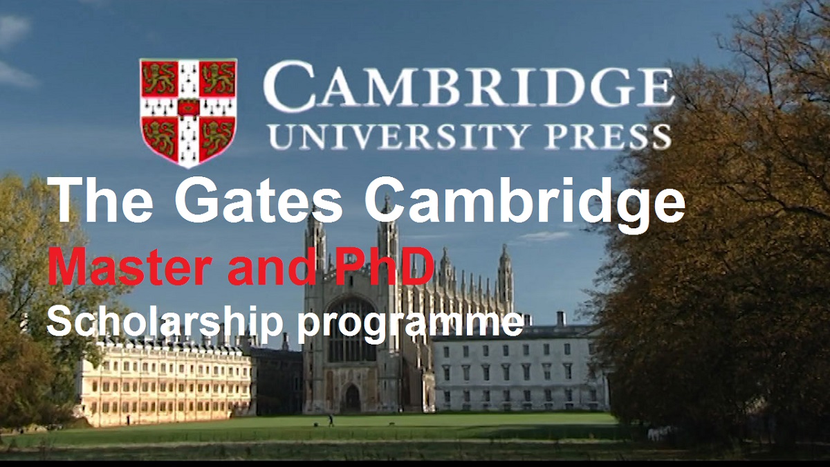 The Gates Cambridge Scholarship programme Scholar Idea