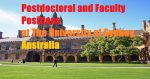 The University of Sydney in Australia invites application for vacant (211) Research and Academic Positions