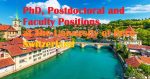 The University of Bern in Switzerland invites application for vacant (84) PhD, Postdoc and Academic Positions