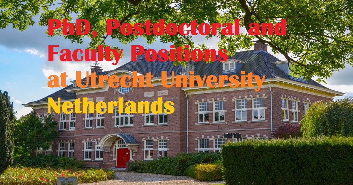utrecht university phd application deadline