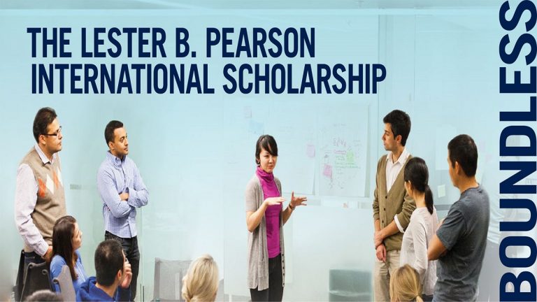 The Lester B. Pearson International Student Scholarships At The ...